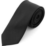 Czarne Krawaty męskie marki Trendhim 
