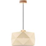 Wielokolorowe Lampy wiszące w nowoczesnym stylu drewniane - gwint żarówki: E27 
