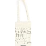 Białe Ekologiczne torby na zakupy damskie eleganckie marki bonami 
