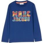 Niebieskie Koszulki dziecięce dla chłopców eleganckie marki Marc Jacobs 