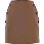 Brązowe Spódnice z guzikami damskie marki Kocca w rozmiarze L 