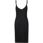 Czarne Sukienki dzienne damskie przezroczyste z wiskozy marki Munthe w rozmiarze XL 
