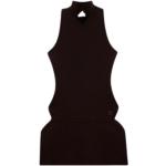 Czarne Krótkie sukienki damskie na Święta marki Courreges w rozmiarze S 