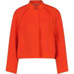Czerwone Krótkie kurtki damskie eleganckie marki Marc Cain w rozmiarze XL 
