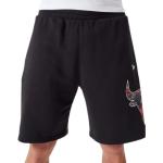 Czarne Krótkie spodnie męskie w stylu casual marki New Era Bulls w rozmiarze L Chicago Bulls 