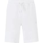 Białe Krótkie spodnie męskie w stylu casual bawełniane marki HUGO BOSS BOSS w rozmiarze M 