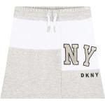 Szare Spódnice dziecięce długie dla dziewczynek eleganckie marki DKNY | Donna Karan 