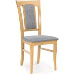 Miodowe Krzesła do jadalni tapicerowane bukowe marki ELIOR 