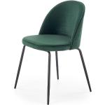 Zielone Krzesła biurowe tapicerowane marki ELIOR 