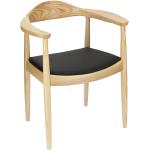 Krzesła z podłokietnikami w nowoczesnym stylu drewniane marki ELIOR 