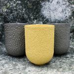 Żółte Kubki - 1 sztuka ceramiczne 