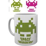 Kubki z grafiką z motywem ceramiczne Space Invaders 