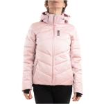Różowe Eko Wodoodporne Oddychające Kurtki narciarskie damskie Softshell marki COLMAR w rozmiarze L 