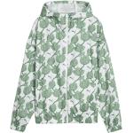 Zielone Kurtki wiosenne & jesienne damskie z motywem kwiatów eleganckie marki Puma w rozmiarze S 