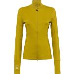 Żółte Kurtki na zamek damskie gładkie marki adidas Adidas by Stella McCartney w rozmiarze L 