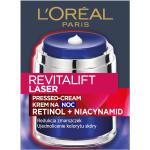 L’Oréal Paris Revitalift Laser Pressed Cream krem na noc Retinol i Niacynamid nachtcreme 50.0 ml