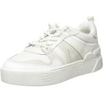 Białe Sneakersy damskie marki Lacoste w rozmiarze 36 