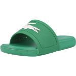 Zielone Sandały dla dzieci na lato marki Lacoste w rozmiarze 32 