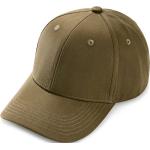 Zielone Czapki z daszkiem baseball cap męskie w stylu wojskowym marki LUCLEON 