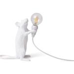 Białe Lampy z motywem myszy marki Seletti 