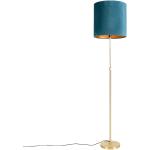 Przecenione Niebieskie Lampy z regulacją wysokości romantyczne marki Qazqa - gwint żarówki: E27 