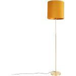 Przecenione Żółte Lampy z regulacją wysokości romantyczne marki Qazqa - gwint żarówki: E27 