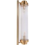 Złote Kinkiety & Lampy ścienne w nowoczesnym stylu - gwint żarówki: E14 
