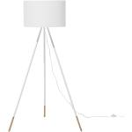 Białe Lampy w stylu skandynawskim drewniane 
