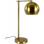 Złote Lampy stołowe z kloszem w nowoczesnym stylu metalowe marki interstil interior - gwint żarówki: E27 