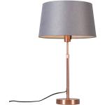 Przecenione Miedziane Lampy stołowe z kloszem marki Qazqa - gwint żarówki: E27 