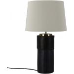 Szare Lampy stołowe z kloszem w nowoczesnym stylu metalowe marki interstil interior - gwint żarówki: E27 