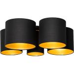 Przecenione Czarne Lampy sufitowe z kloszem romantyczne marki Qazqa - gwint żarówki: E27 