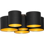Przecenione Czarne Lampy sufitowe z kloszem romantyczne marki Qazqa - gwint żarówki: E27 
