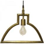 Złote Lampy metalowe marki interstil interior - gwint żarówki: E27 