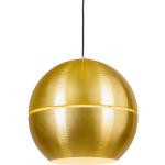 Złote Lampy wiszące w stylu retro aluminiowe marki Qazqa - gwint żarówki: E27 