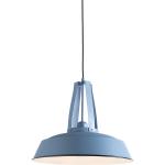 Lampa wisząca vintage niebieska 43 cm - Living