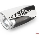 Srebrne Światełka rowerowe aluminiowe marki Kross 