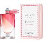 Różowe Perfumy & Wody perfumowane z paczulą damskie romantyczne owocowe marki LANCOME La vie est belle francuskie 