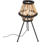 Przecenione Czarne Lampy stołowe z kloszem marki Qazqa - gwint żarówki: E27 