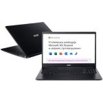 Laptop ACER Aspire 3 A315-34-C6K4 FHD Celeron N4020/4GB/128GB SSD/INT/Win11HS Czarny + Microsoft 365 12 mies.