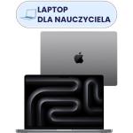 Laptop APPLE MacBook Pro 2023 14 Retina M3 8GB RAM 512GB SSD macOS Gwiezdna szarość