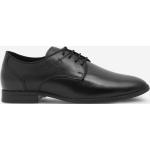 Czarne Buty sznurowane dla chłopców - rodzaj noska: Okrągły eleganckie z gładkiej skóry marki Lasocki Young w rozmiarze 40 - Zrównoważony rozwój 