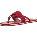 Czerwone Sandały damskie na lato marki Ralph Lauren w rozmiarze 36 