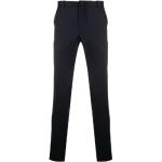 Czarne Spodnie typu chinos męskie z motywem miast w stylu biznesowym marki INCOTEX w rozmiarze L 