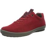 Czerwone Sneakersy damskie z wyjmowanymi wkładkami marki Legero w rozmiarze 41,5 