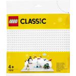 Białe Klocki marki Lego Classic o tematyce astronautów i przestrzeni kosmicznej 
