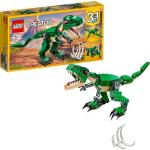 Jasnopomarańczowe Klocki z motywem dinozaurów marki Lego Creator o tematyce dinozaurów i pradawnych czasów 