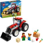 Zielone Klocki z motywem traktorów marki Lego City o tematyce farmy 