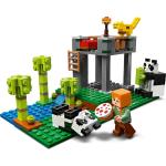 LEGO zestaw Minecraft 21158 Żłobek dla pand