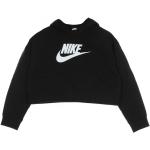 Czarne Bluzy z kapturem damskie marki Nike w rozmiarze XL 